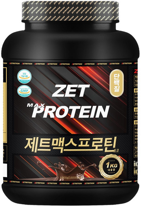 제트리션 제트맥스프로틴 초코, 1kg, 1개