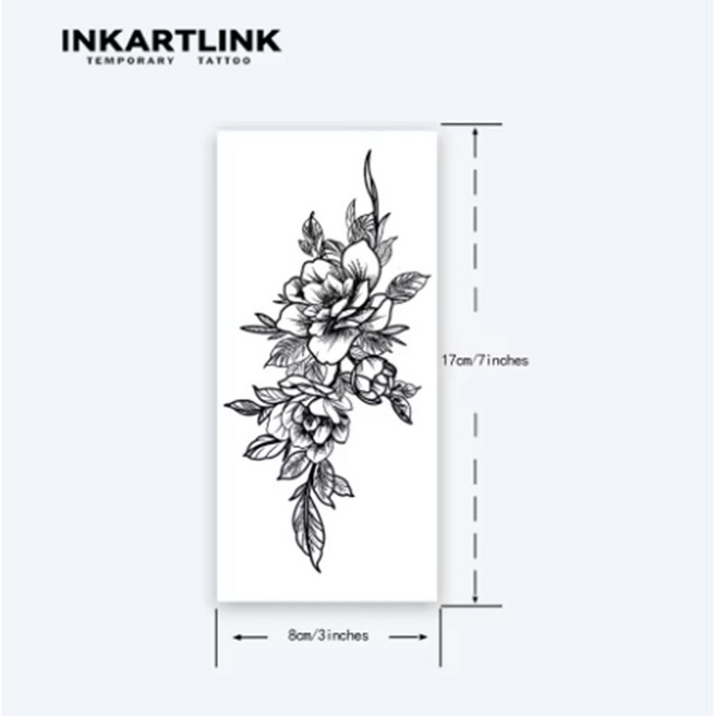 [당일출고] 감성 레터링 타투스티커 문신스티커 미니 포인트 셀프타투 데일리 타투, 1개, 2