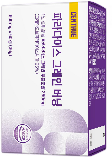 [정품] 파라다이스 그레인 버닝, 1개, 60정