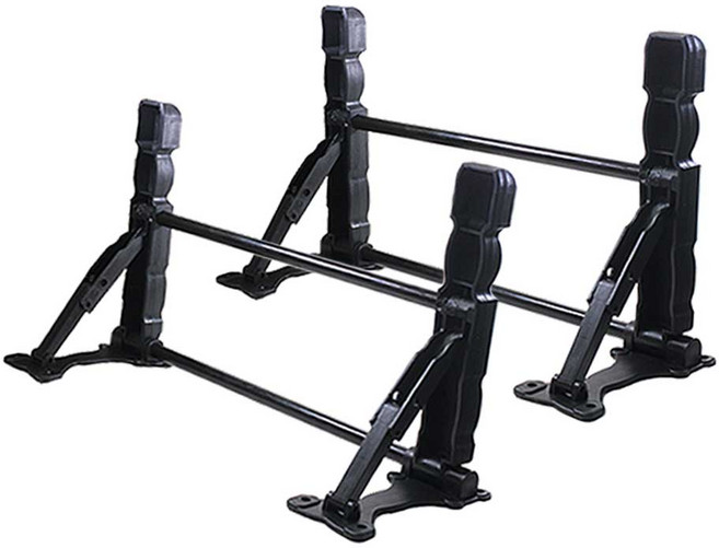 리폼플러스 접이식 상다리 2P, 블랙(2개)