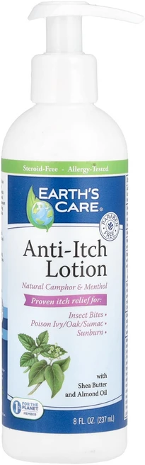 Earth's Care 가려움 방지 로션 237ml(8fl oz), EarthsCare가려움방지로션237ml8floz, 1개, 237ml - 쿠팡