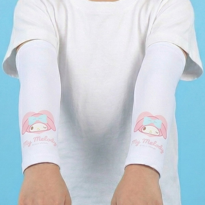산리오 마이멜로디 아동용 자외선 차단 냉감 쿨토시 팔토시