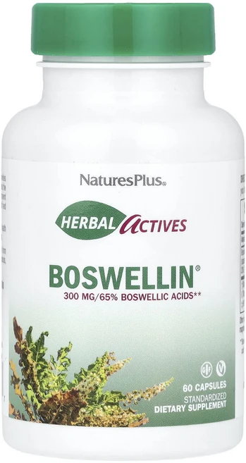 NaturesPlus 허브 액티브 Boswellin® 300mg 캡슐 60정, NaturesPlus허브액티브Boswellin300mg, 1개 - 쿠팡