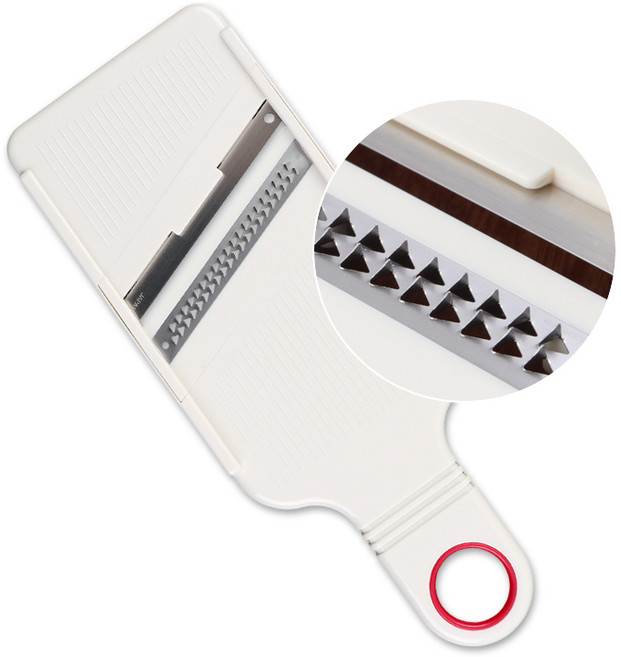 에코 슬라이서 (일본 얇은 채칼 야채칼 감자칼 스텐채칼) 0343-167, 1개, one color