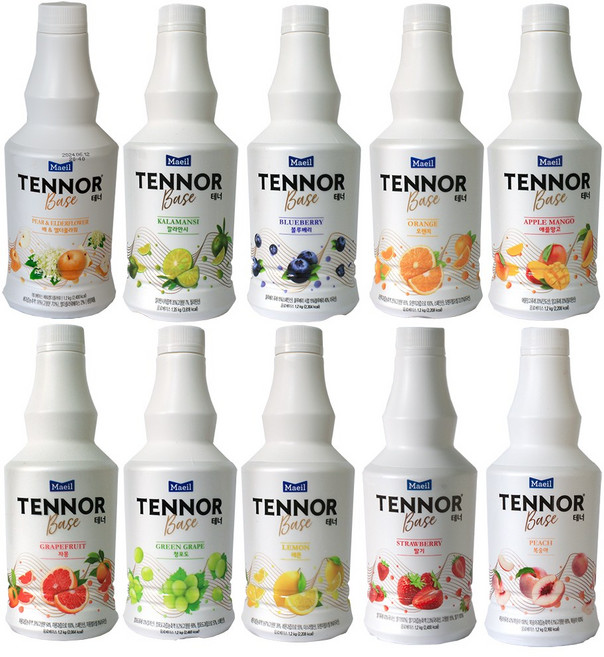 매일 테너베이스 과일농축액 아이스박스무료포장, 1개, 1.2kg