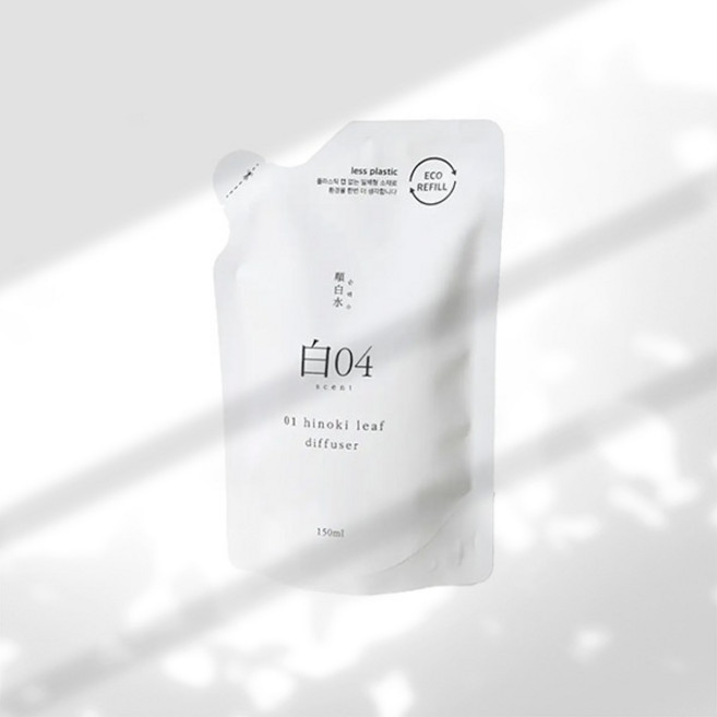 순백수 히노키 디퓨저 리필 (+리드스틱 포함), 1개, 150ml, 우드