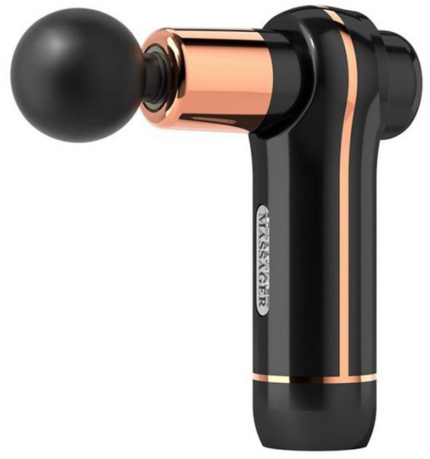 紫色限量版7代新款迷你按摩槍 迷你筋膜槍 經絡槍 肌肉筋膜按摩 肩頸按摩器 無刷電機, 皓白, 01