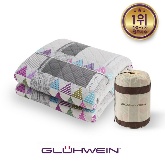 글루바인 전자파안심 스마트 전기요 아테나 더블, 더블(180x135(cm))