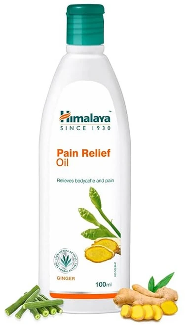 HIMALAYA 히말라야 통증 완화 오일 100ml - 근육 관절 통증 완화 & 마사지 오일, 100g, 1개 - 쿠팡