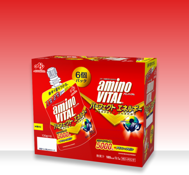아미노바이탈 퍼펙트 에너지젤, 130g, 6개