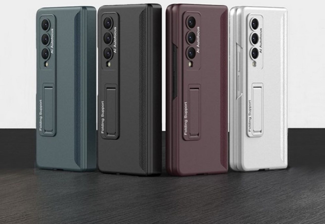 갤럭시 Z 폴드4 전면 강화유리 마크네틱 힌지보호 거치대 풀케이스