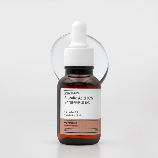 나노레시피 AHA 글라이콜릭애씨드 10%, 1개, 30ml