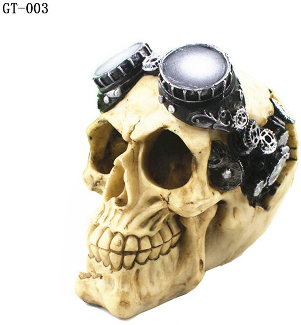 반려동물 파충함 조경 시뮬레이션 티라노사우루스 공룡 두개골 어항 장식 우골인 두개골 할로윈 소품, 비행 해골, 1개