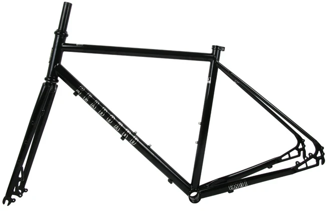 Seaboard CX01 도로 자전거 디스크 브레이크 스틸 프레임 플랫 핸들 곡선 범용 자갈 오프로드, [01] 56cm, 01 Brushed and seattube, 1개