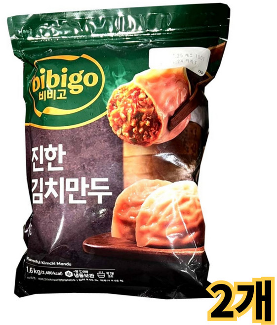 코스트코 비비고 진한 김치만두, 1.6kg, 2개