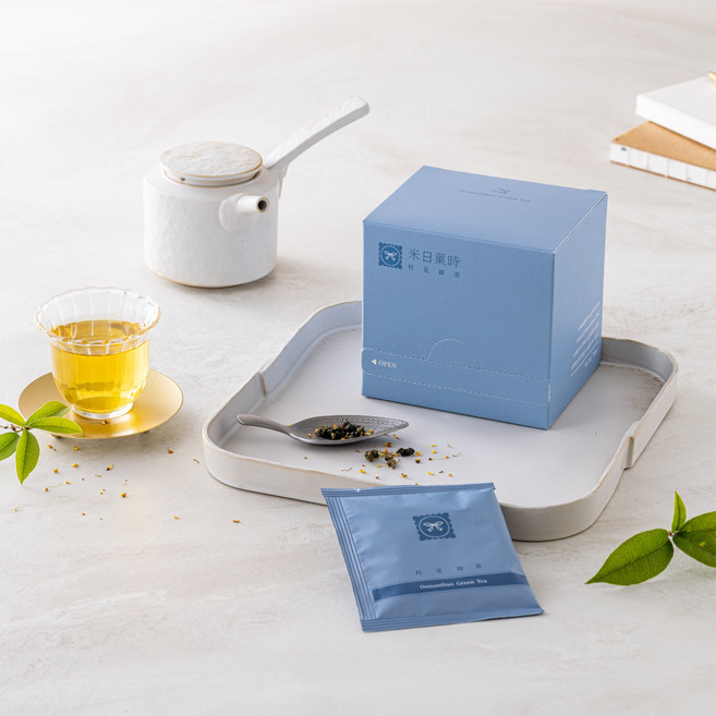 米日菓時 桂花綠茶, 3g, 1個, 10個裝