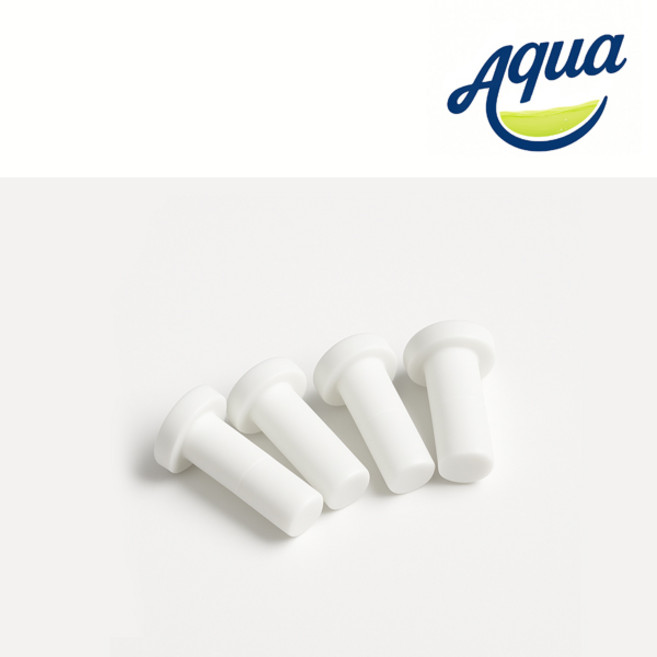 AQUA 정수기 호스 피팅용 6mm(1/4) 원터치 피팅 앤드 마감 플러그 마개, 1개, (6mm)피팅마개