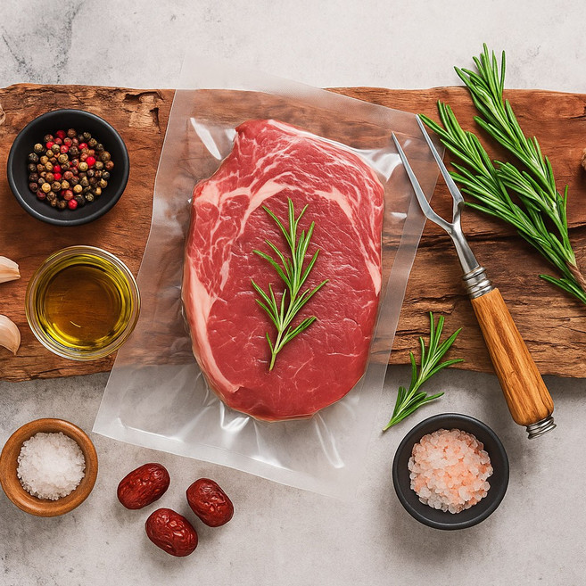 원포장산업 업소용 진공포장비닐 진공비닐 0.06t, 1세트, 업소용 35*65 100장