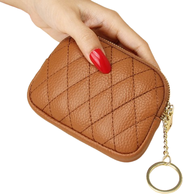 디씨즈잇 소가죽 동전지갑 지퍼형