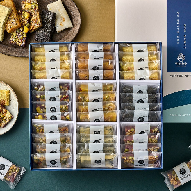 [떡보의하루 본사] 선물세트 명품세트2호 전국150여개 매장 직접배달, 45g, 36개