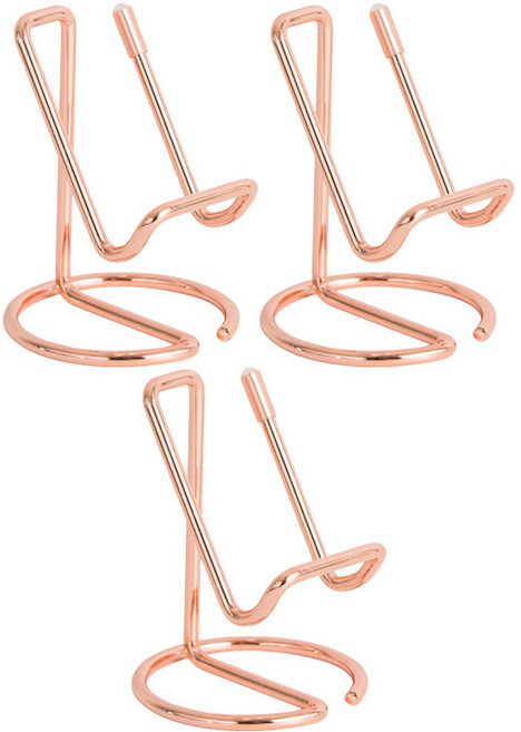 리빙준 명함꽂이, 로즈골드 3개, 3개