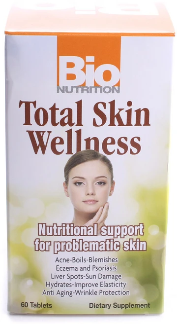 바이오뉴트리션 토탈 스킨 웰니스 타블렛, 60개입, 1개, 60정 - 쿠팡