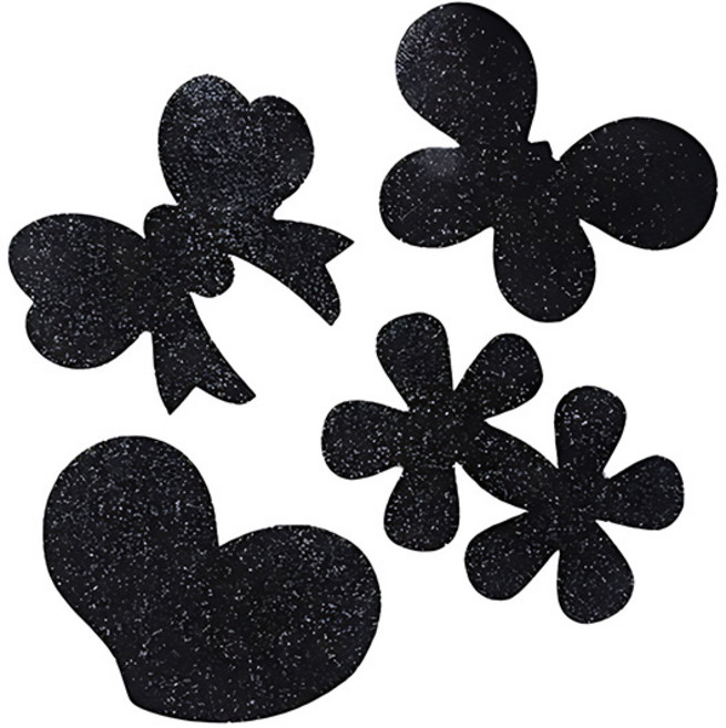 잔머리고정 찍찍이 잔머리 벨크로 앞머리고정, A.나비, 1개