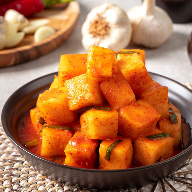 운림가 50년전통 전라도 국산 깍두기, 5kg, 1개