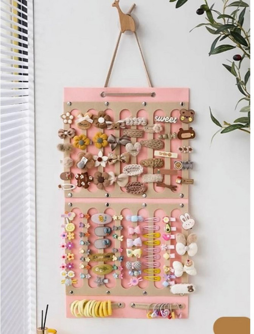 [풀문]1+1두개가격 헤어 악세사리 정리정돈 / 벌크헤어ACC정리대