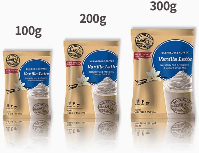 빅트레인 바닐라라떼 파우더, 300g, 1개입, 1개 - 쿠팡