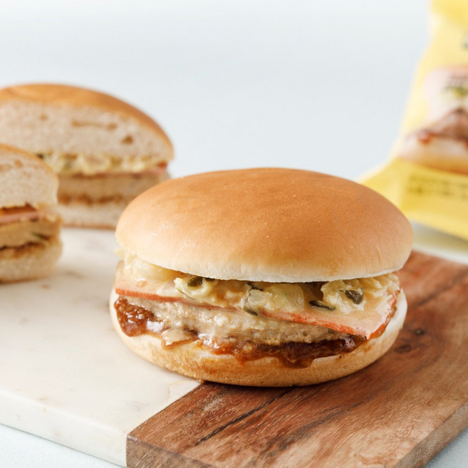 싱글팩토리 따봉버거 145g 숯불그릴벅 냉동 불고기버거 편의점햄버거 전자렌지OK, 5개