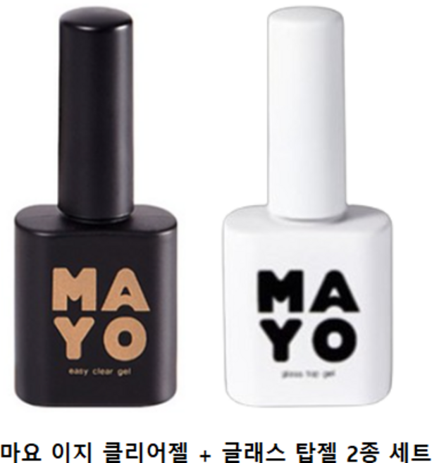 yogo mayo 클리어젤+탑젤 2종세트, 1개