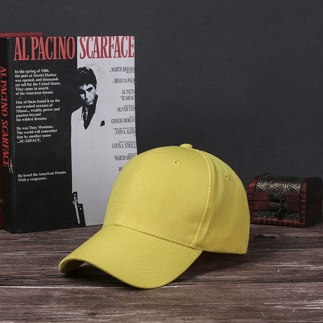 가을 광판 순색 야구모자 여 아웃도어 패션 선캡 남 캐주얼 트렌드 선캡