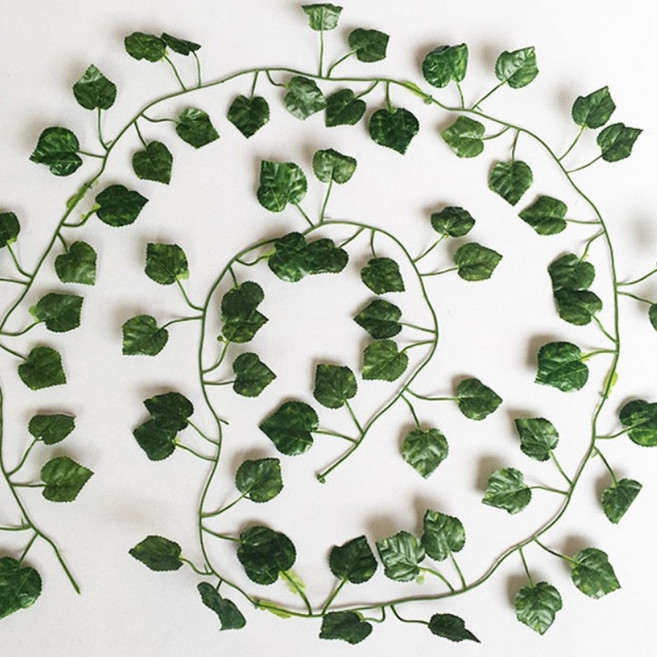 인조 아이비 덩쿨 넝쿨 식물 리스 틀 2.4m x 10개, 단품