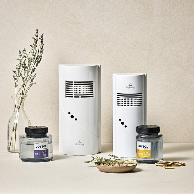 자동 디퓨져 방향 탈취제 소형 조이솔 세트, 1세트, 140ml, 트로피칼