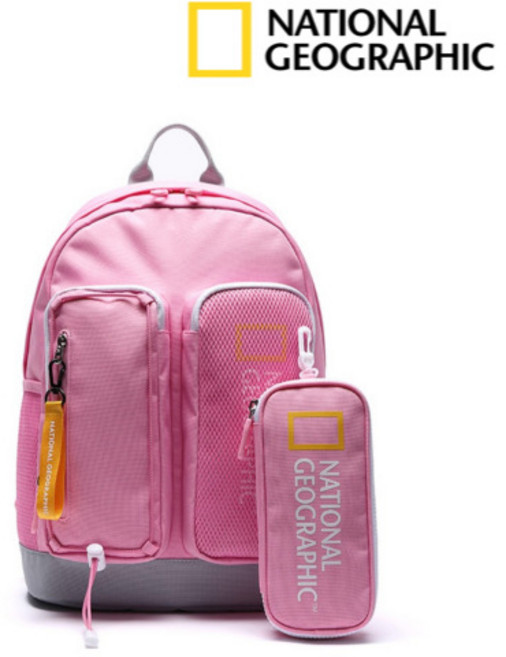 내셔널지오그래픽 초등학생 여아 저학년 책가방 필통 세트