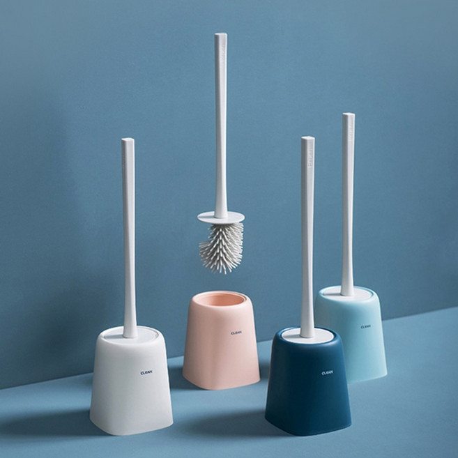 심플 실리콘 변기솔 청소솔 인테리어 화장실 위생, 상품선택, 2변기솔A-네이비, 2변기솔A-네이비