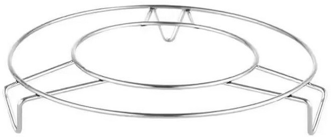 304不銹鋼蒸架 蒸蛋神器, 1個, 304蒸蛋神器 圓圈直徑9+3