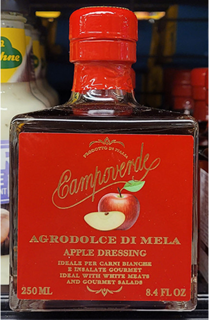 ANTICHI COLLI 캄포베르데 애플 드레싱 250ml / 이탈리아, 1개