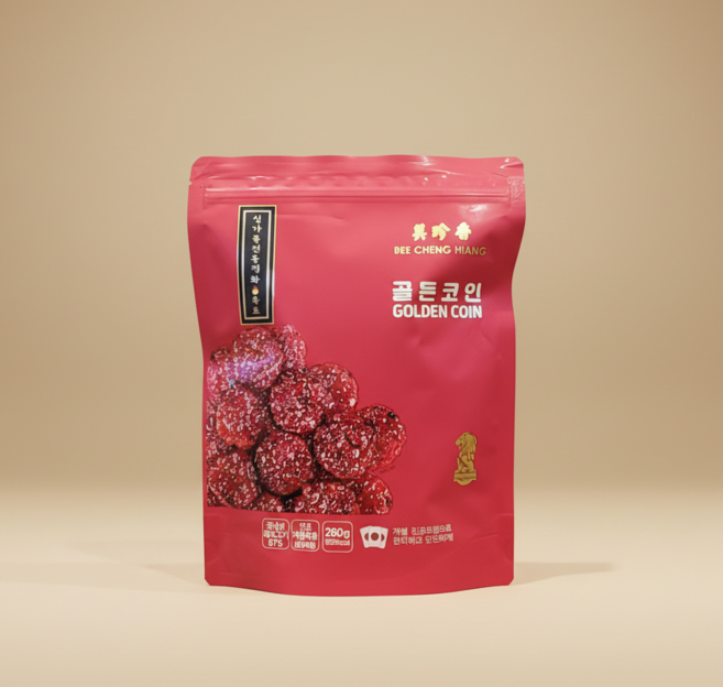 비첸향 골드코인 육포, 260g, 1개