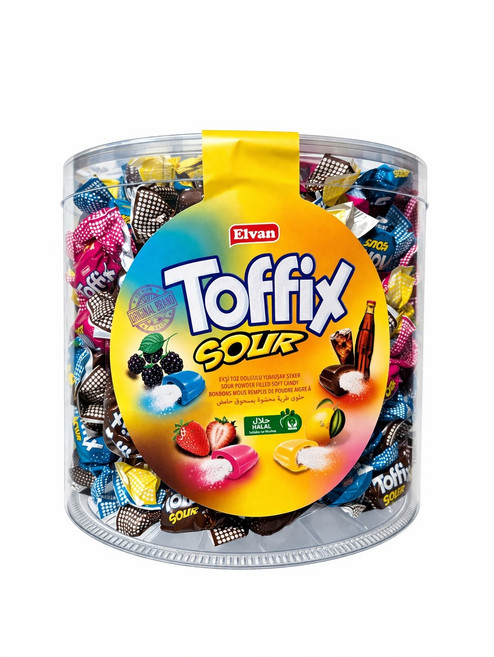 토픽스 사우어 츄잉캔디, 1kg, 4개