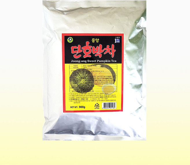 중앙 단호박차 900g/자판기용 율무차 국산차, 900g, 1개, 1개입