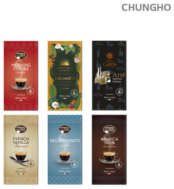 청호나이스 에스프레커피 캡슐1박스(16개입) 신형모듈용 + 소막 뽑아쓰는 키친타올, 모닝 신모듈 1box + 소막 뽑아쓰는 키친타올, 900mg, 16개입