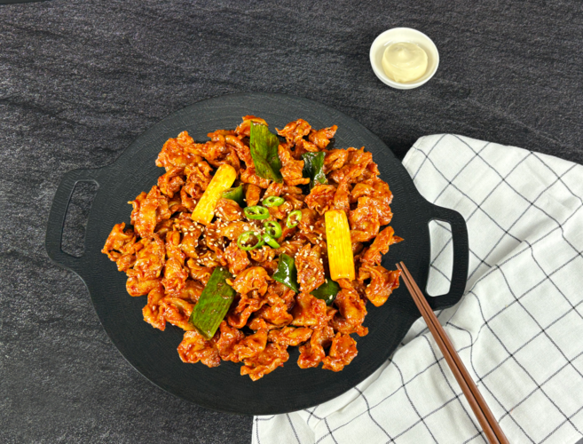 델리퀸 국내산 닭 양념 안창살 볶음, 1개, 500g