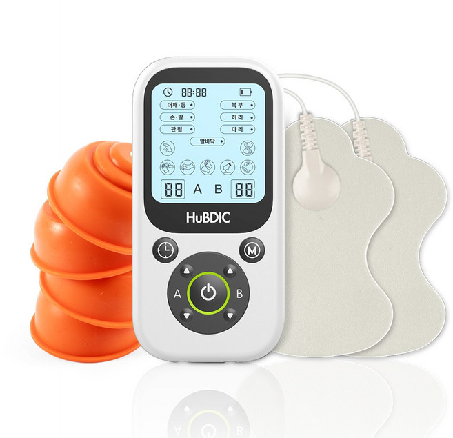 휴비딕 EMS 저주파 마사지기 자극기 안마기 HMB-3000 흡착패드 세트, HMB-3000+WP-400 흡착패드 세트