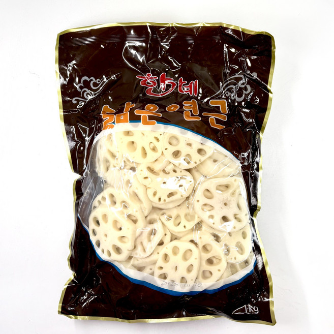 한가네 삶은 연근, 2개, 1kg