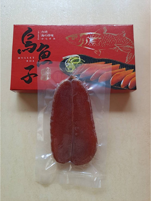 台灣烏魚子 - 整片嚴選烏魚子 海鮮美食 伴手禮推薦, 1個, 6兩