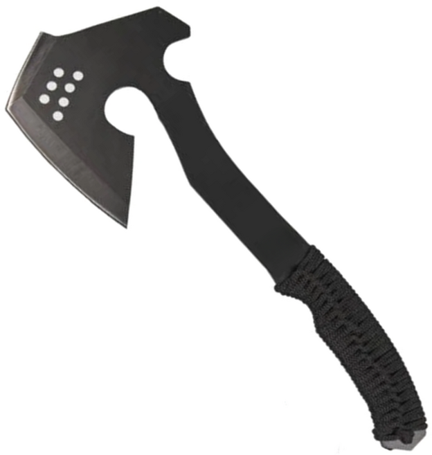 서바이벌캠프 캠핑 손도끼 경량 미니 도끼, 1개, 블랙