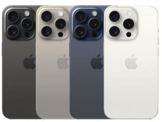 애플 아이폰 15 프로 256GB A3102 공기계 중고폰 리퍼폰, S급, 블루 티타늄