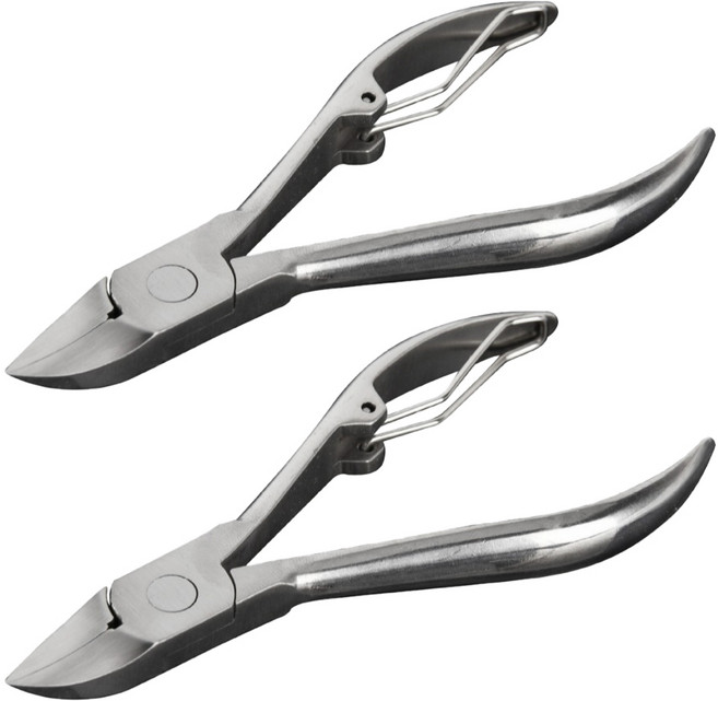 고급형 스텐 발톱깍이 니퍼, 2개, 본품
